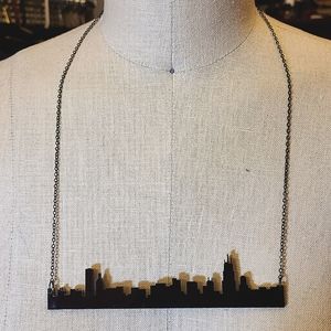Chicago Skyline Necklace